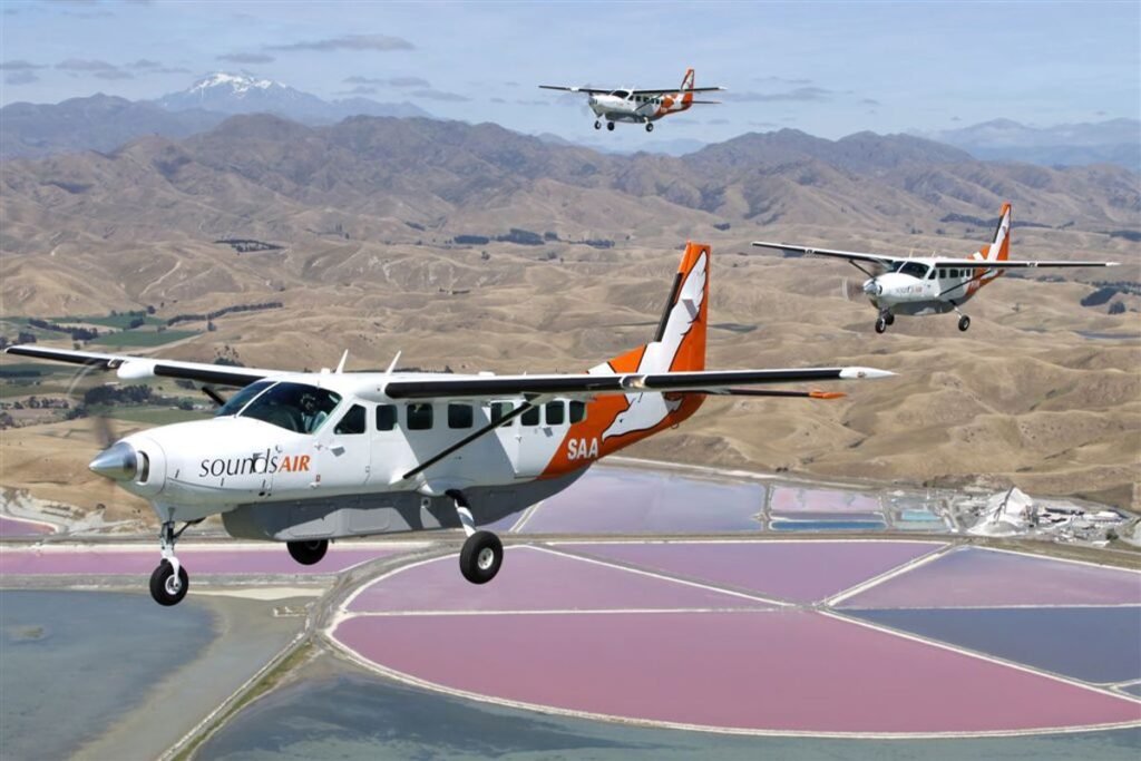 Sounds Air Westport Office in New Zealand